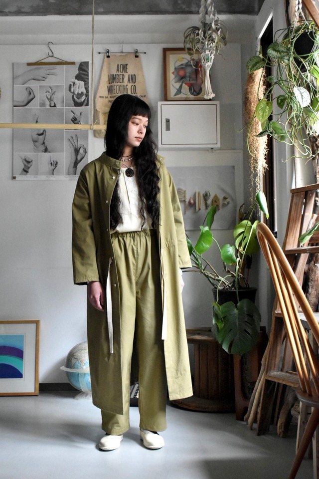 "sasanqua by trees" "MILITARY LIGHT CANVAS" "2face surgical dress" ''AN-180"