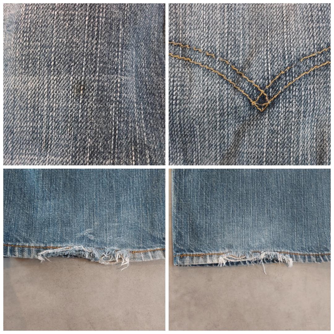 リーバイス569 Levis W36 ワイド バギー 青 古着 ヒゲ 22772 | fuufu