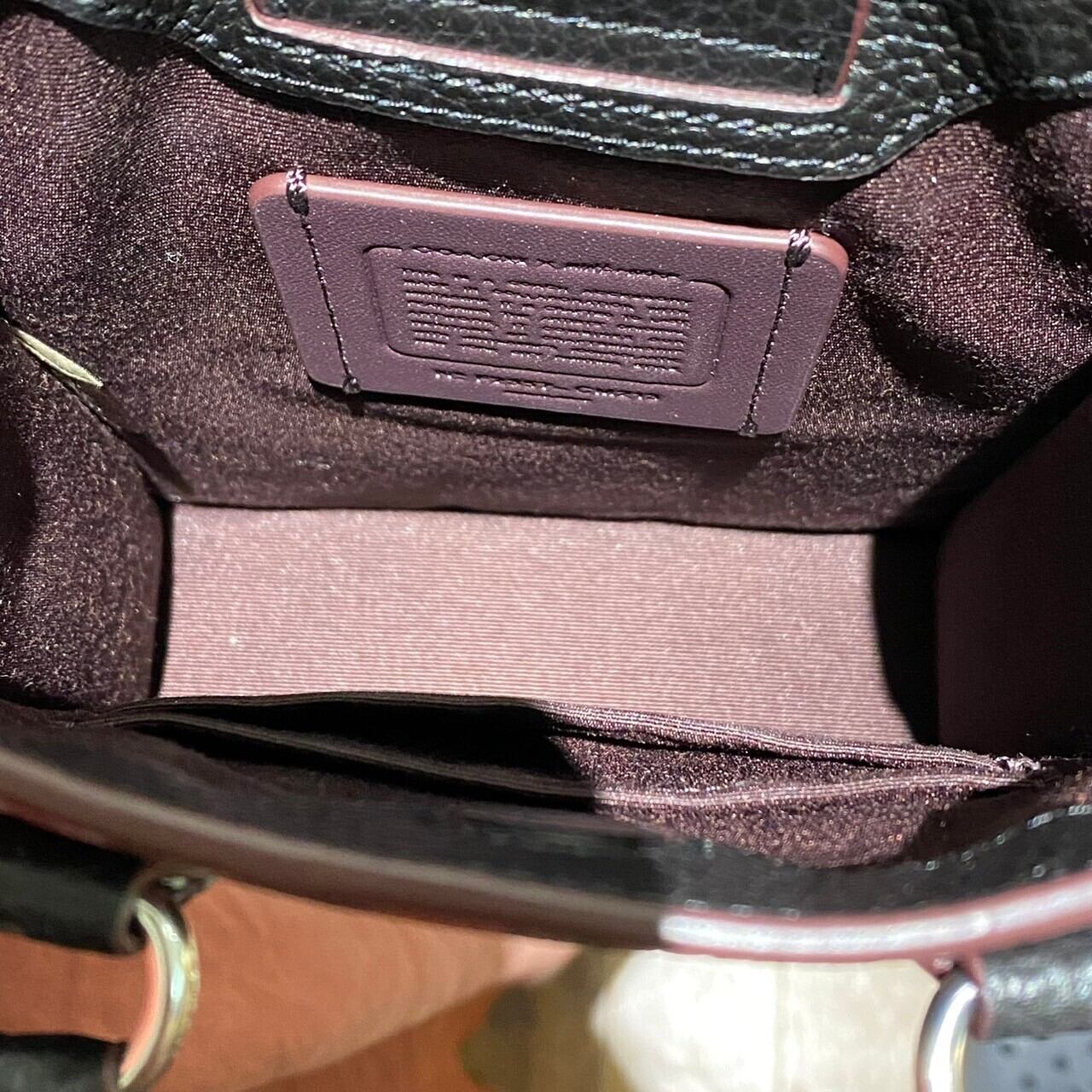 ほぼ未使用】コーチ Coach CM213 ミニトートバッグ ミント ほぼ未使用】コーチ Coach CM213 ミニトートバッグ ミント