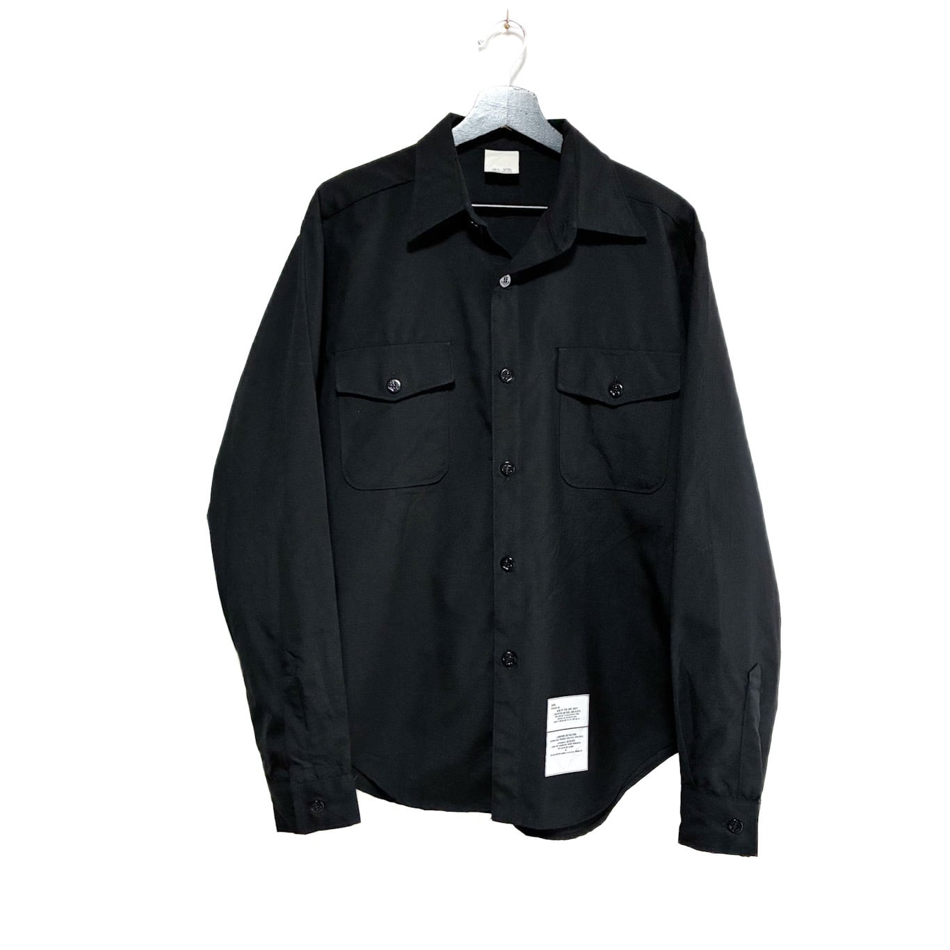 希少 BARBOUR バブアー HBT ヘリンボーン 長袖シャツ フランス製 MILITARY（ミリタリー） 実物 新品 デッドストック フランス軍