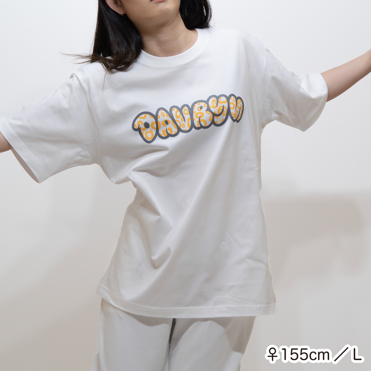 davryu leopard BAW TEE [ホワイト]