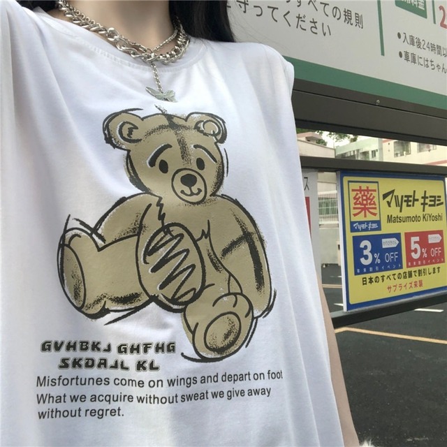 2020女性の新しい夏バージョンinsホワイトネットレッドノースリーブTシャツルーズで用途の広いアウターウェアベストトップトレンド Brother_is_Style7041669