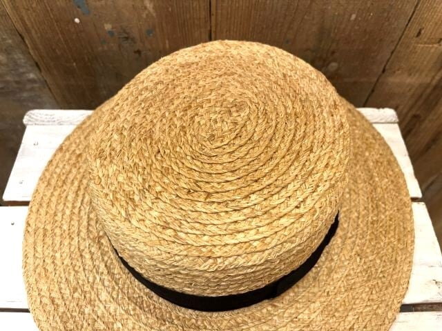 Stetson Braid Boater Hat (ステットソン ブレード カンカン帽) Japan