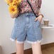 ✞ パールバックルレースショートパンツ 真珠 ステッチ ✞ゴスロリ SM ミリ 甘ロリ クラロリ 和ロリ エレガント 黒ロリ 姫ロリ 華ロリ BB-BB4666042