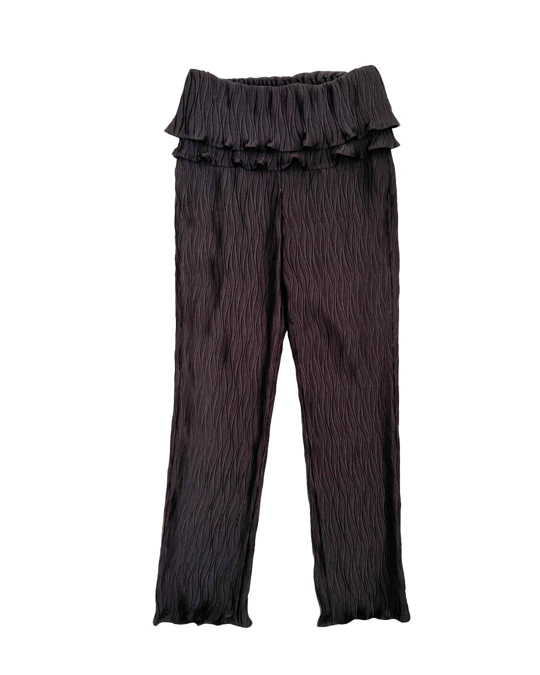 【 BELPER 】 PLEATED PANTS / BLACK
