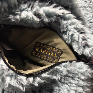KAPITAL boa fleece jacket “sashiko”