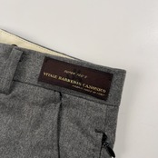 MALE & Co. メイルアンドコー SUPER 120s カノニコ イタリア製生地 スラックスパンツ サイズ M /グレー/タカキュー