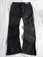"FUGA" Gimmick Cargo Flared Pants