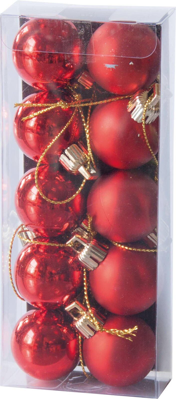 ２５ＭＭボール１０Ｐ　Ｒ　レッド系　COA-888　4961823771248　クリスマス雑貨 > ポピーオリジナル