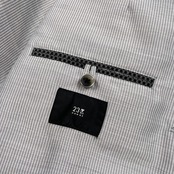 タグ付き 未使用品 23区 HOMME ニジュウサンク オム ストライプ 3B テーラードジャケット サイズ 50 /メンズ/グレー系