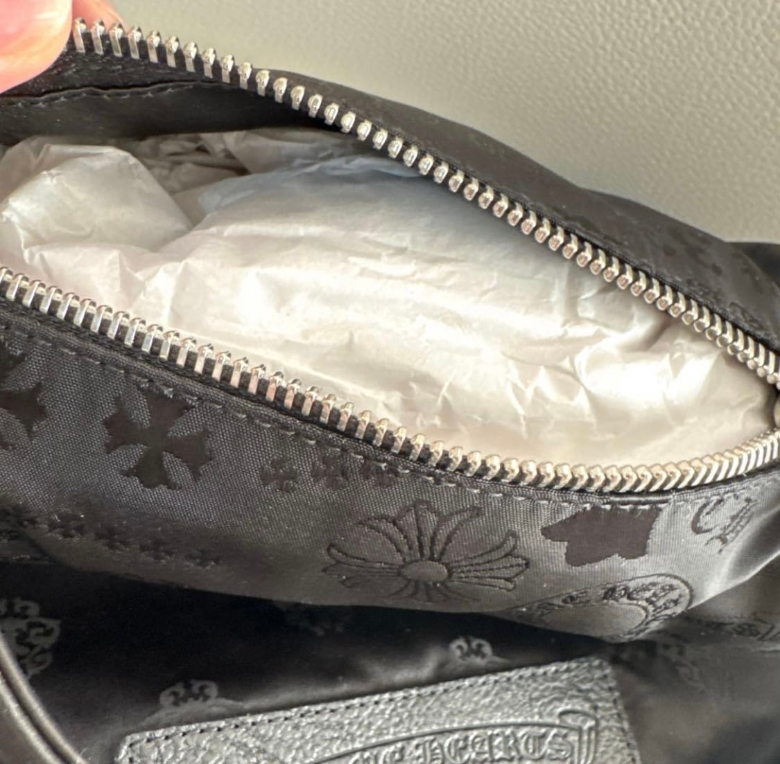 CHROME HEARTS クロムハーツ GRINDS ショルダーバッグ ナイロン ダガー