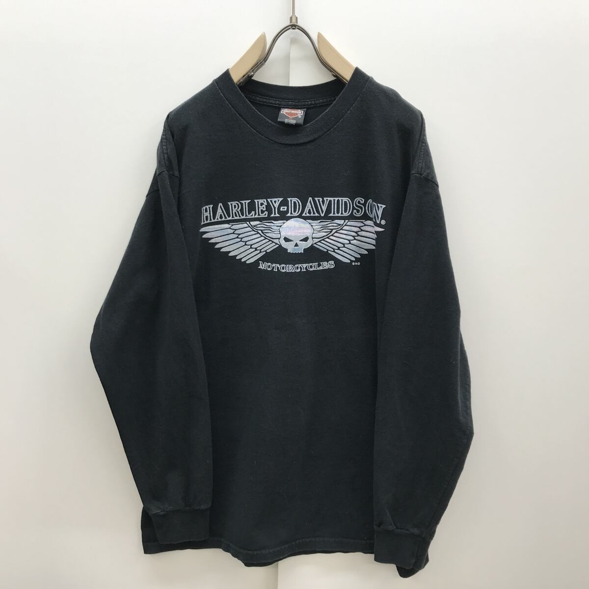 HARLEYDAVIDSON ハーレーダビッドソン B.M.C 背中ビッグロゴ ロンＴ