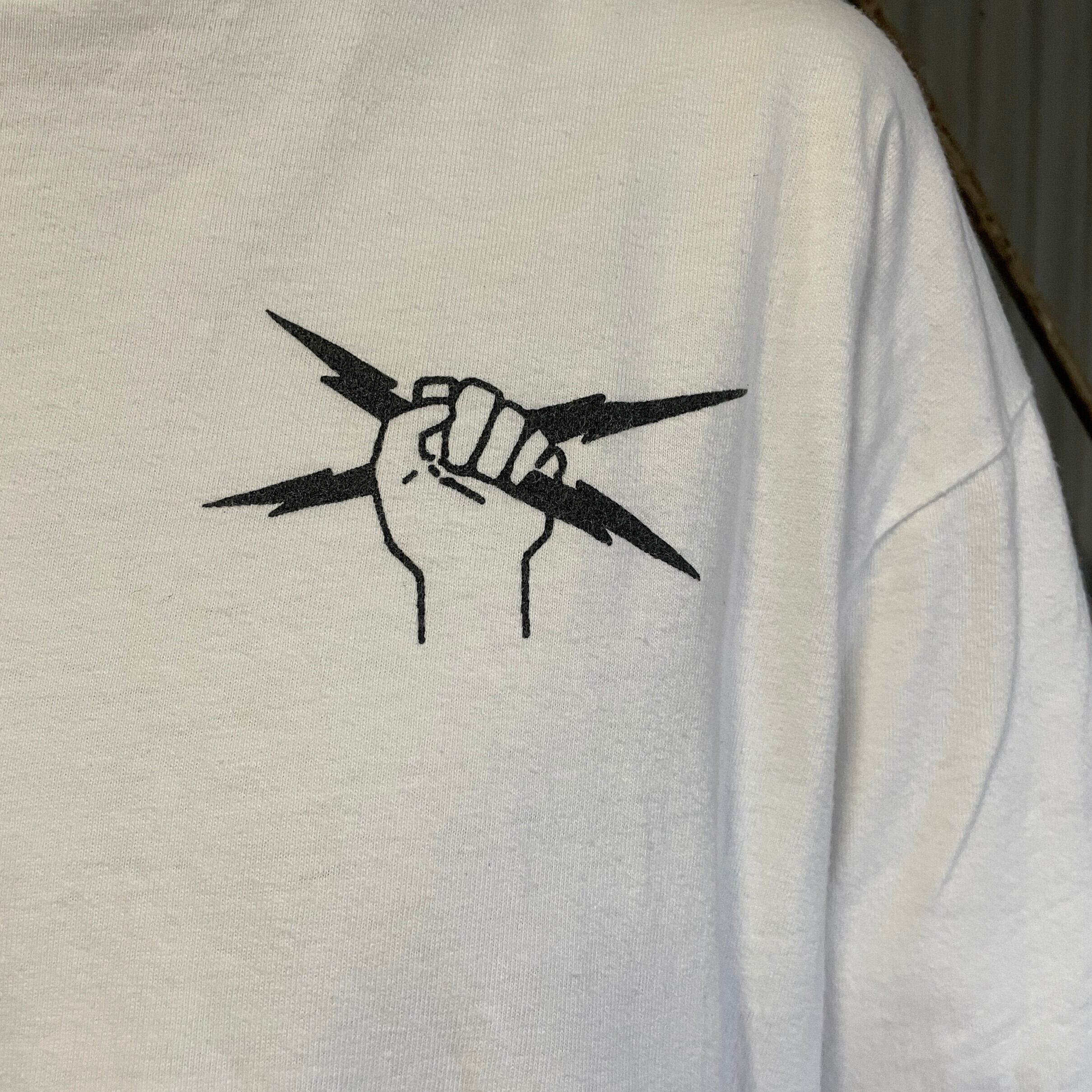 USA製 80年代 KARATE 空手 胸ロゴ バックプリント Tシャツ メンズXL