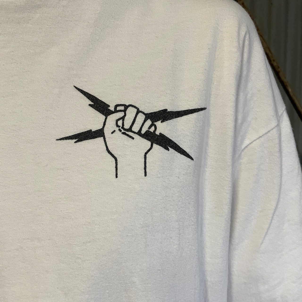 USA製 80年代 KARATE 空手 胸ロゴ バックプリント Tシャツ メンズXL 