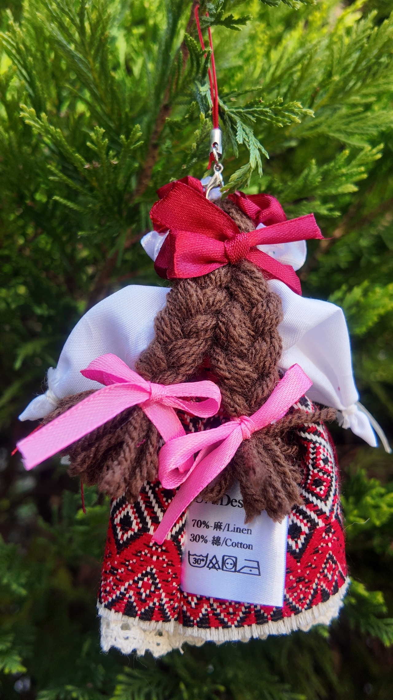 UA.Designer手作りモタンカ（ウクライナの御守り） - 5