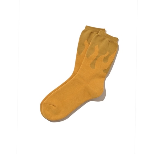 SURFSKATECAMP #Flame Socks Yellow