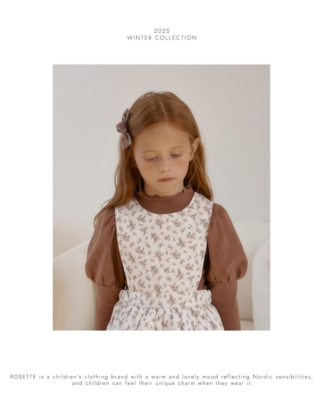 【即納】<rosette> Blanc puff T