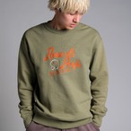 日本製チェーン刺繍トレーナー