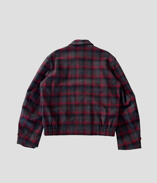 -Pendleton- Vintage 40-50s Ombre Check Jacket