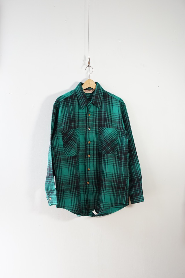 80’s BIGMAC -Flannel Check Shirt- / L / ビッグマック ネルシャツ