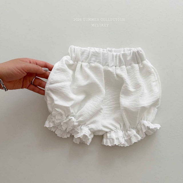 予約： Bonbon Pumpkin Pants（Ivory）〔Melikey〕