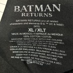 DC BATMAN ムービーTシャツ バットマン キャットウーマン ペンギン ブラック XL