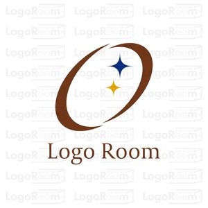 No788 シンプルなOのロゴ【アルファベット、O、茶色、輝き、シンプル、スタイリッシュ、シック、美容、サロン、エステ、ネイル、ショップ、販売、商品、クリニック】