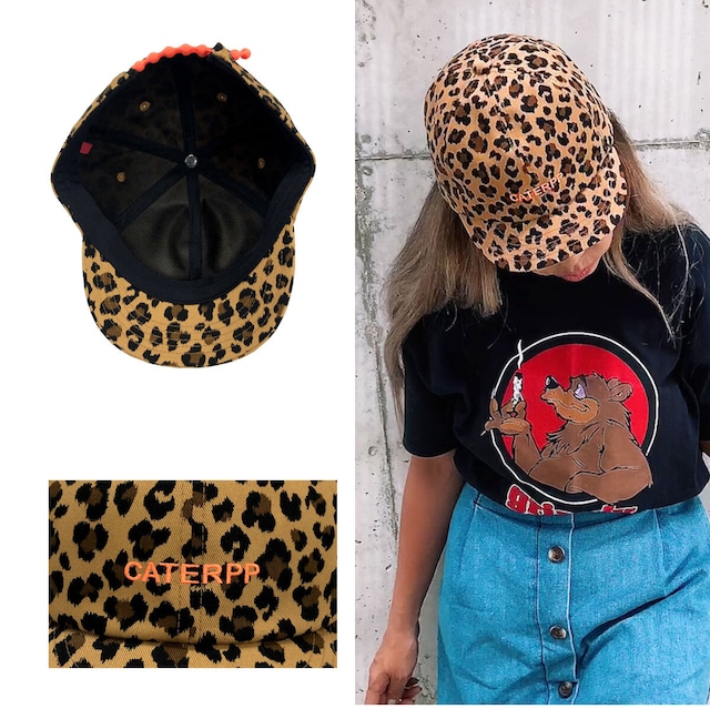 飛ばない帽子 キャップ ゼブラ キリン ヒョウ アニマル 柄 ブラック 黒 無地 飛ばない 帽子 自転車 つば 短い レディース メンズ サイクリング 帽子専門店 Oh Osaka Hat 飛ばない帽子 Caterpp キャタップ