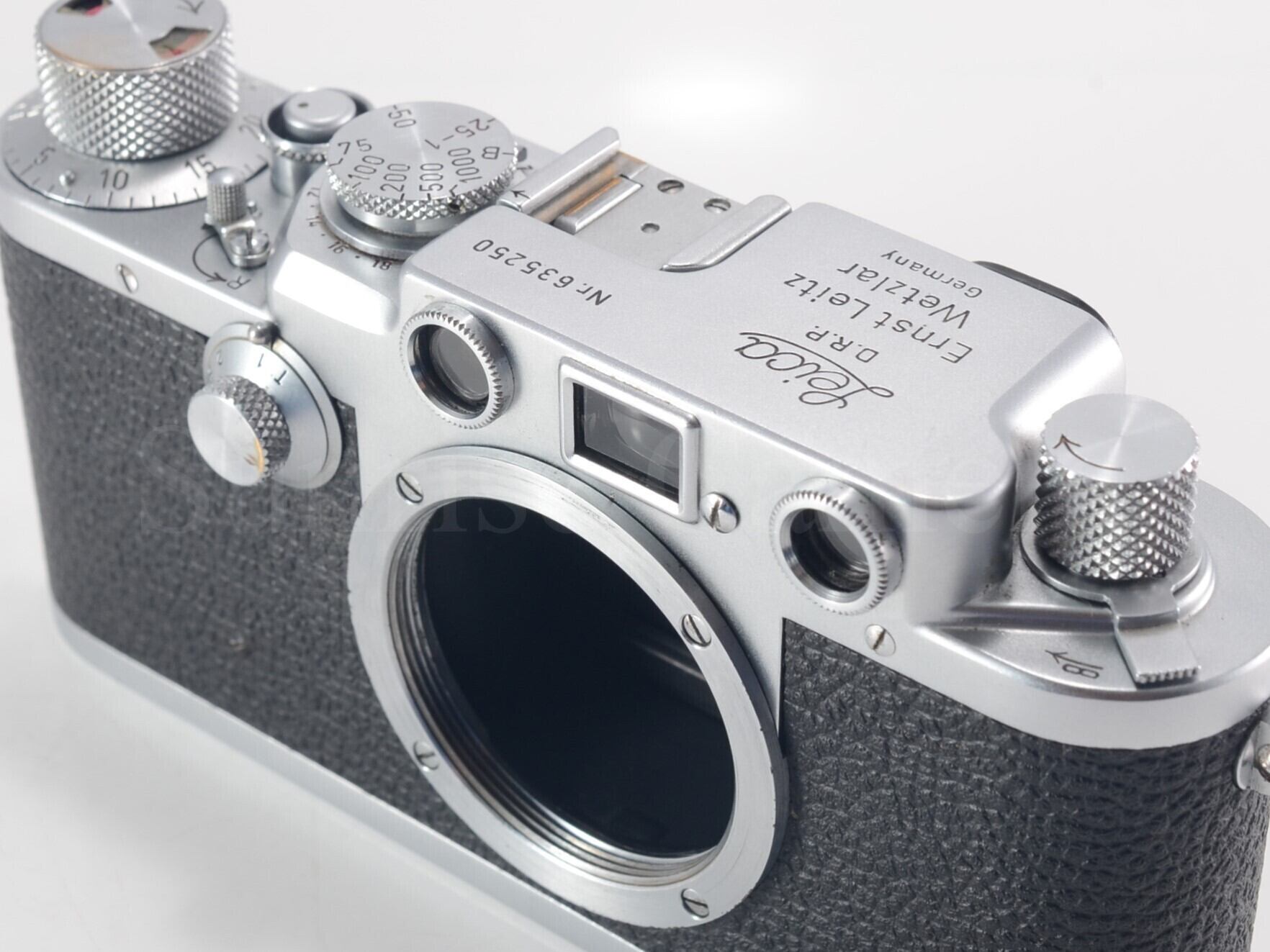 Leica Ⅲf オーバーホール済み　極美品 Leica IIIf ボディ レッドダイヤル セルフ無し オーバーホール済