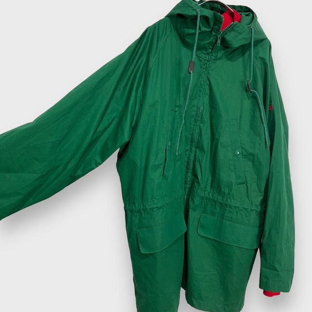 80s ラルフローレン ライナージャケット付きマウンテンパーカー グリーン L