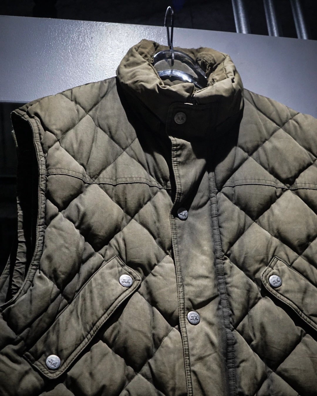 add (C) vintage】“Willis & Geiger” Vintage Down Vest | Caka(カカ