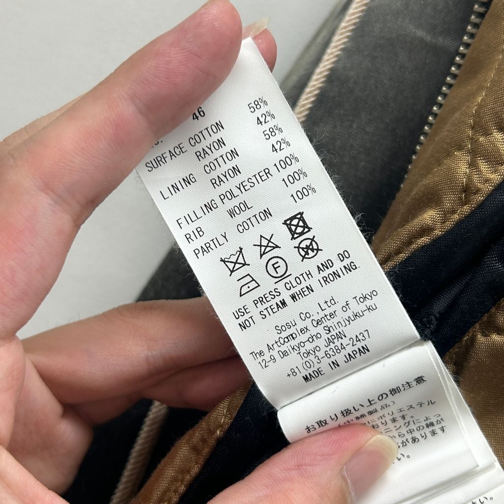 Maison MIHARA YASUHIRO メゾン ミハラヤスヒロ 25SS SOUVENIR JACKET