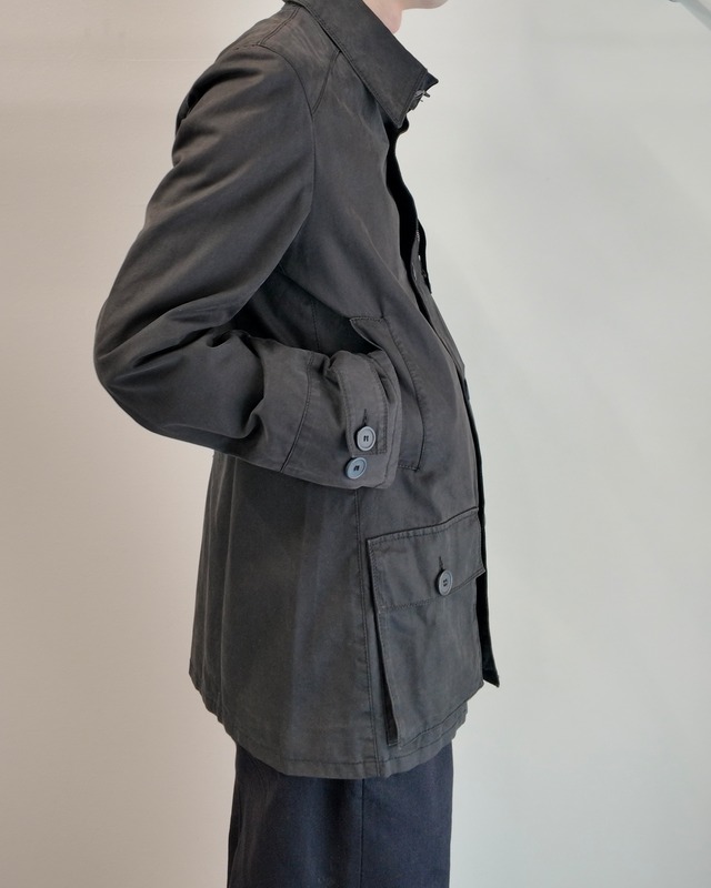 【MARCO TAGLIAFERRI】moleskin middle length coat