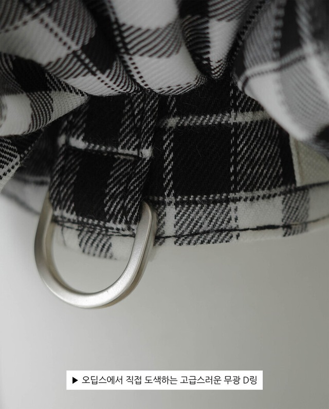 〈即納アイテム〉OHDIBS / capeness no.12 _ Black check