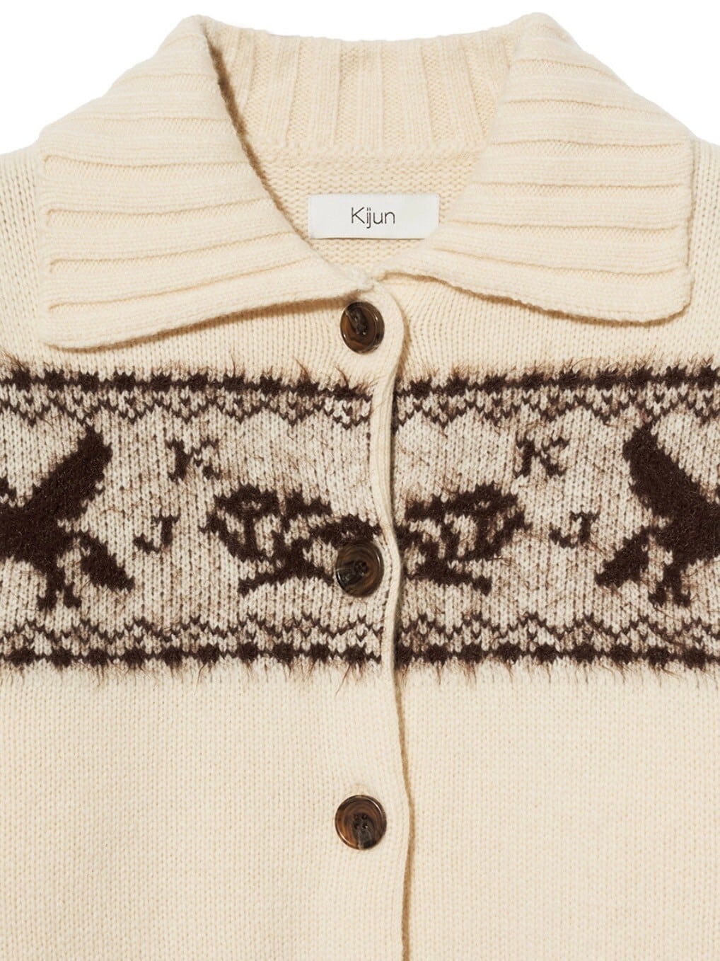 Kijun】Nordic Knit Cardigan | Amenable