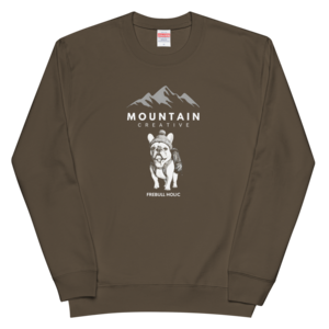 FREBULL MOUNTAIN ユニセックス クルーネック スウェット (4colors) P00510