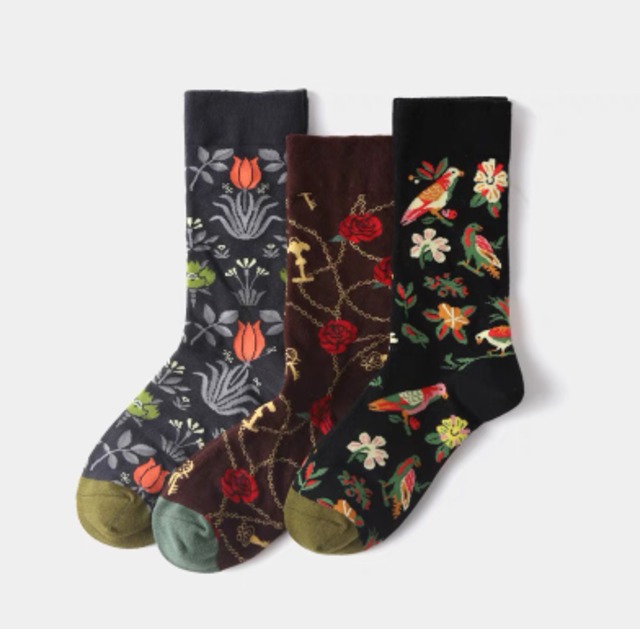 jardin socks　3set