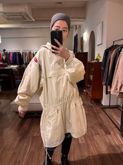 Gudrun sjoden フーディジップアップアノラック