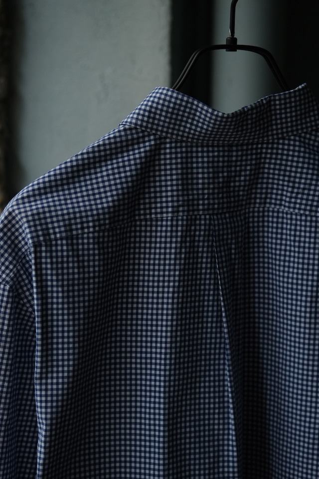 Utah/"RALPH LAUREN" B.D check shirt/Blue×White