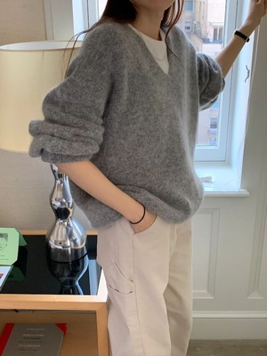 [OUNCE] alpaca volume v knit