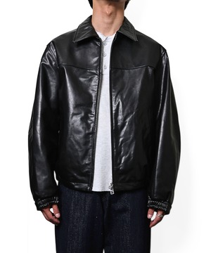 UNIVERSAL PRODUCTS. / 263-60401  LEATHER JACKET (BLACK)