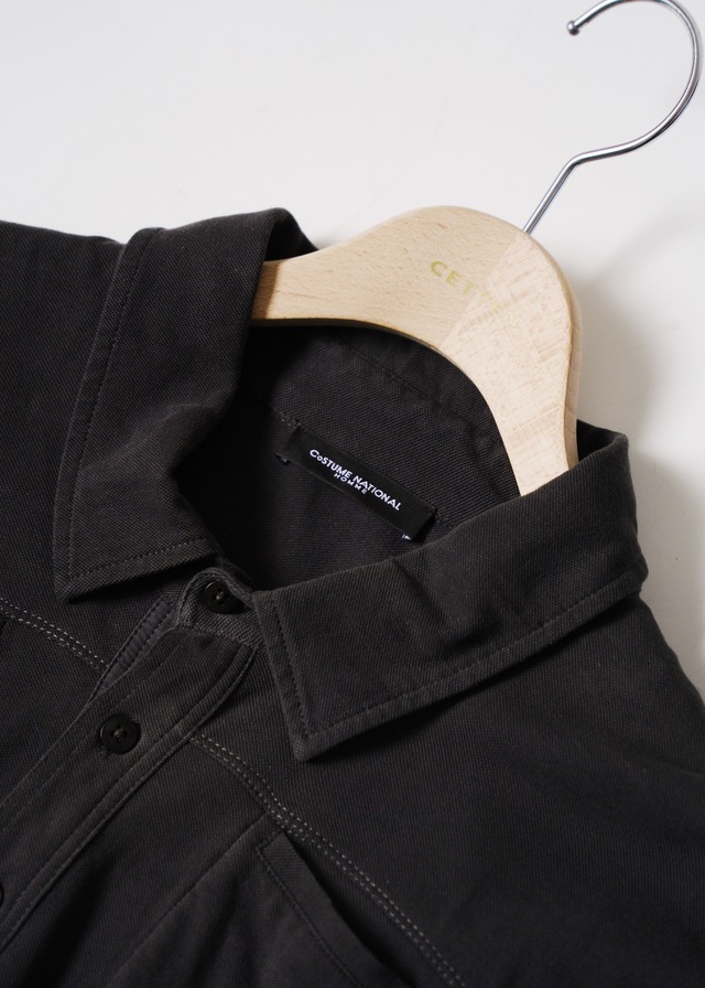 CoSTUME NATIONAL HOMME 11AW cotton polo shirt