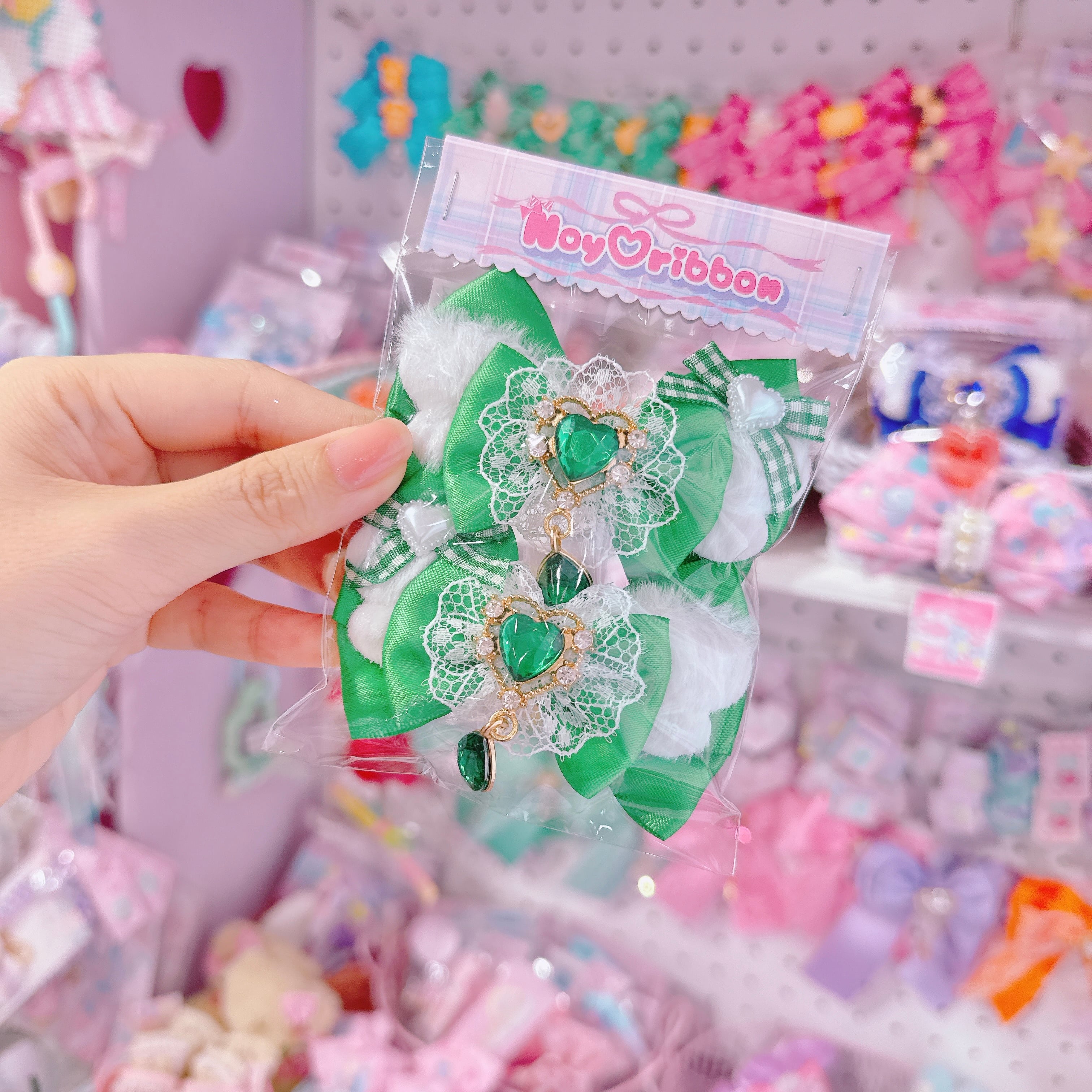 【F7】60-53推し活ツインヘアクリップ