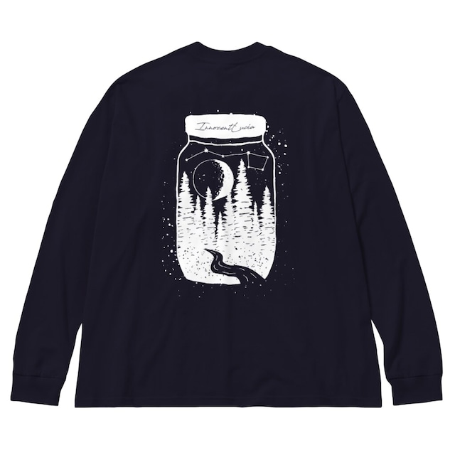 【ziraf×Innocent Lucia】Milky Way Long T NAVY【受注】 Big Size