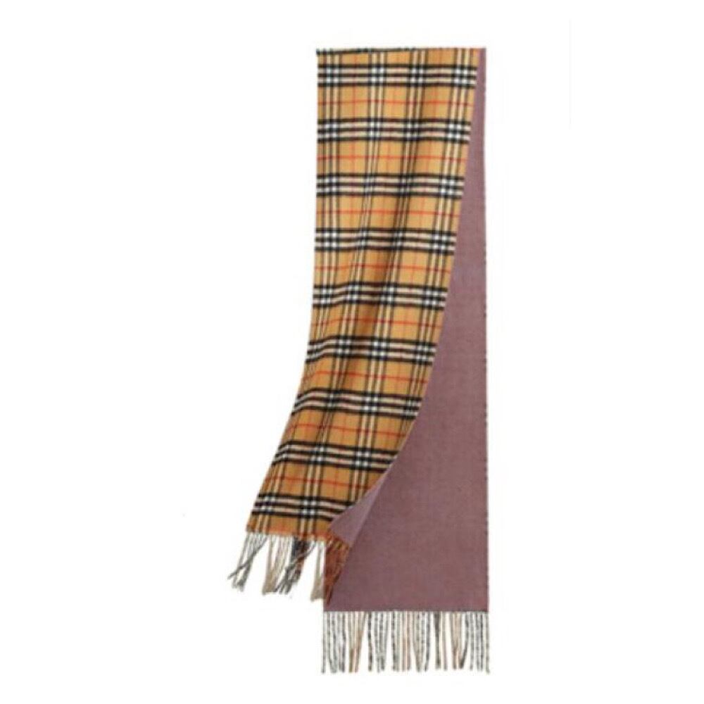 バーバリー Burberry ロングリバーシブル ヴィンテージチェックダブル  