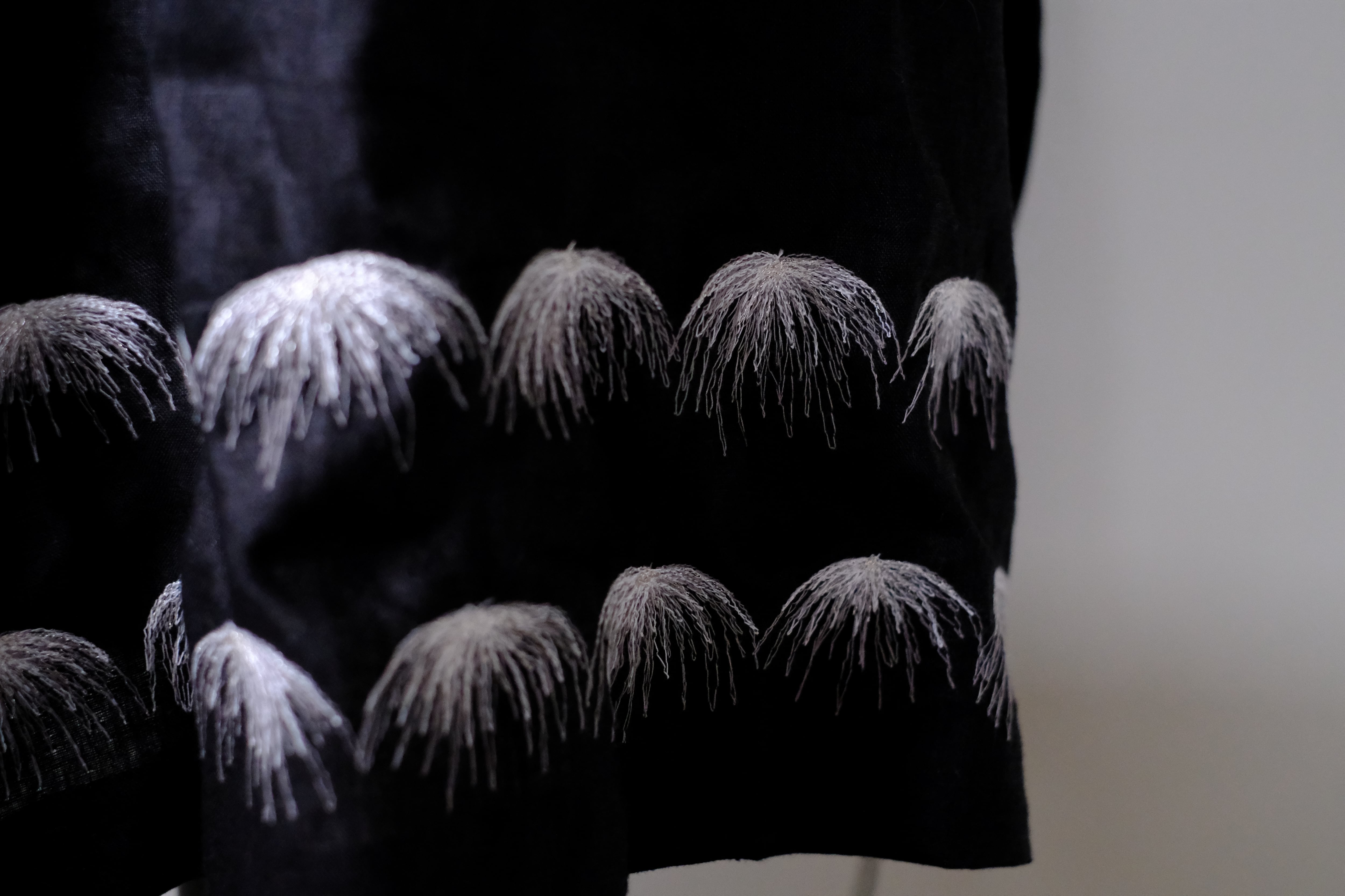 コクーンワンピース　cl-017(BK)