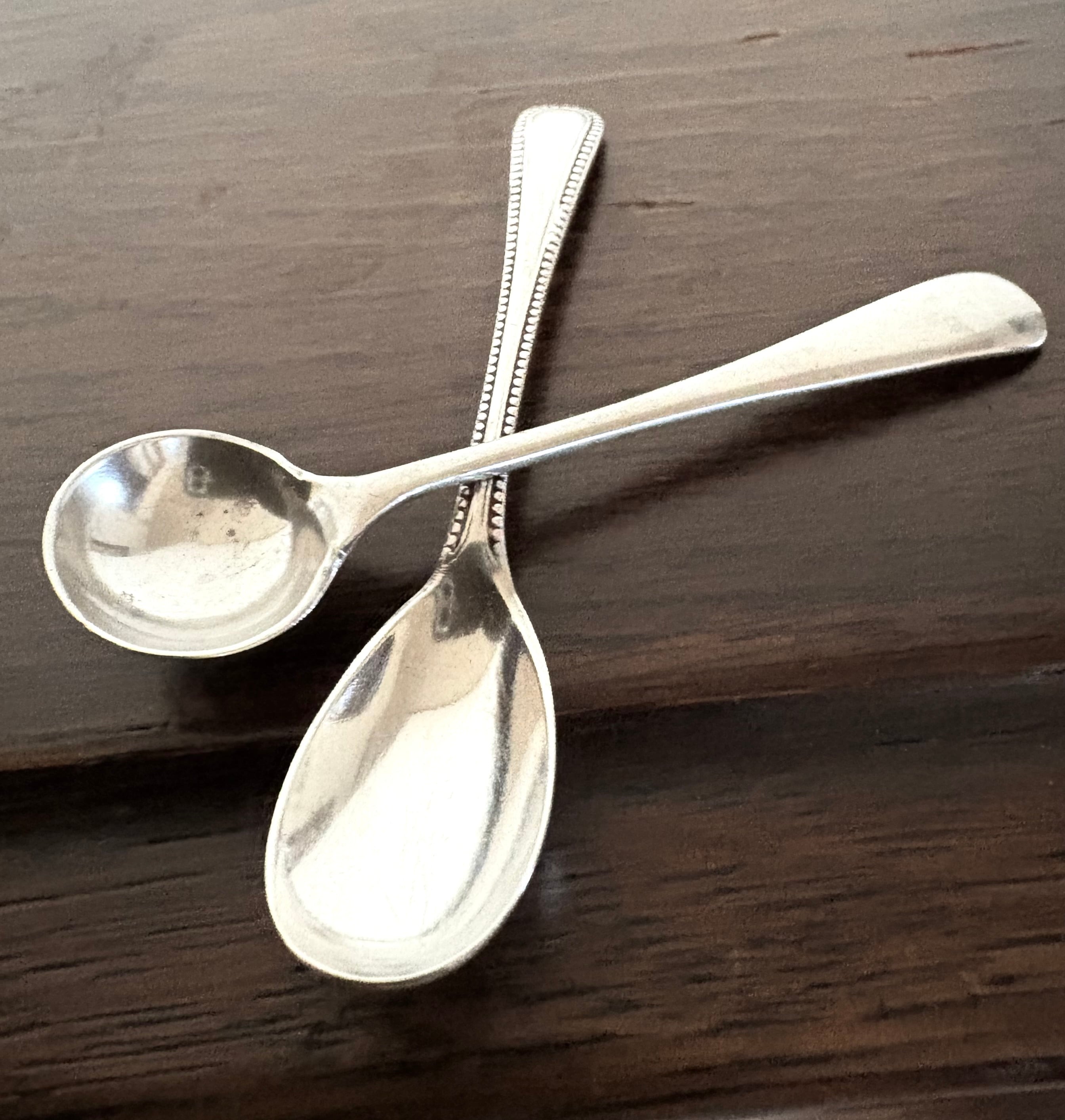 英国アンティーク ジョージアン・シルバー ティースプーン 1791年