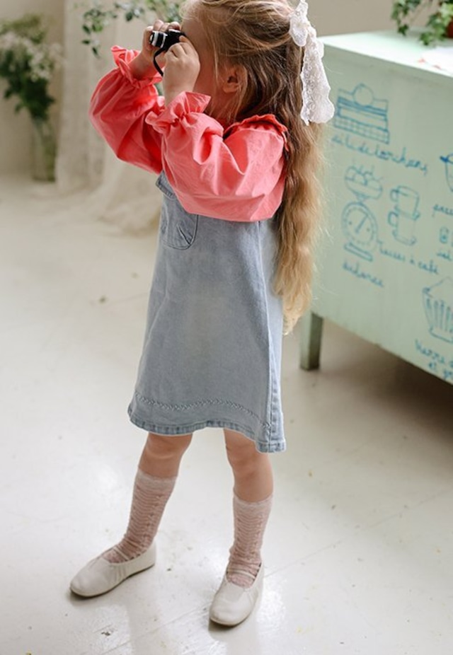 ※お洋服と同梱限定※【1/31〆予約】<flo>  Cindy knee socks