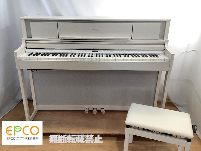 ★45346【電子ピアノ】ROLAND　LX705GPSR　19年製