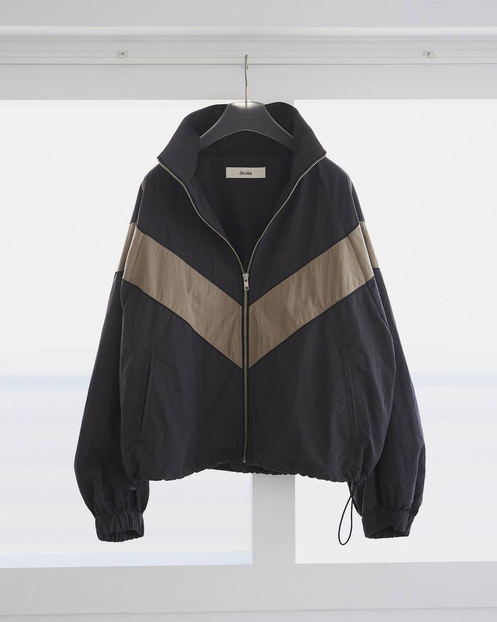 anuke Nylon Track Blouzon/ナイロントラックブルゾン anuke アンヌーク Nylon Track Blouzon 62610202 | ANERCA & L.I.V